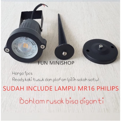 Lampu TAMAN kosongan mr16 OUTDOOR WATERPROOF