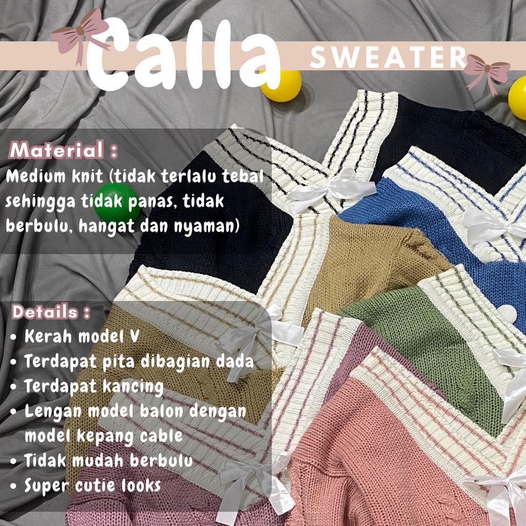 [BUY 1 GET 1] 11-15 November 2023 • Calla Sweater by idellstore