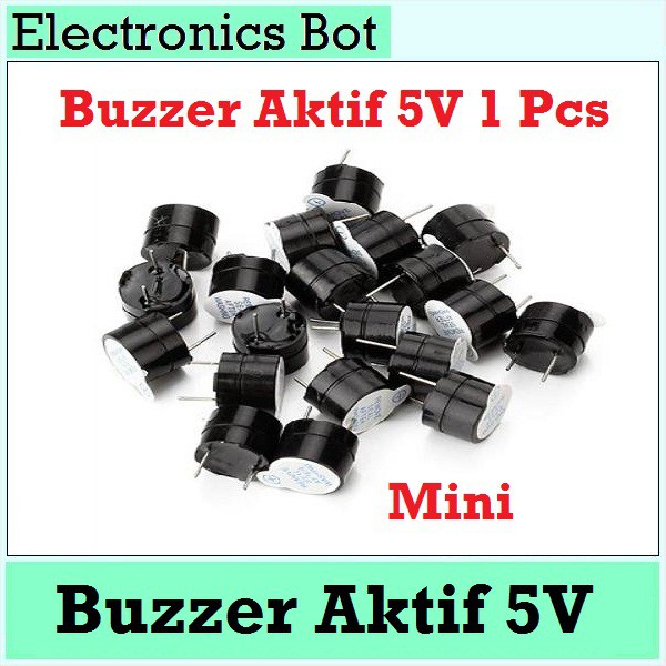 EBS Buzzer Piezo Aktif Suara Robot Speaker Kecil 5V ...