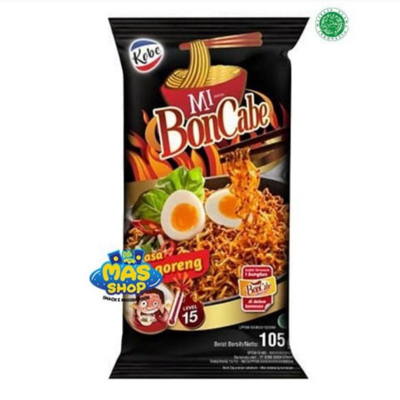 

HARGA PROMO!!! Mie Boncabe Level15/ Mie Goreng Instant