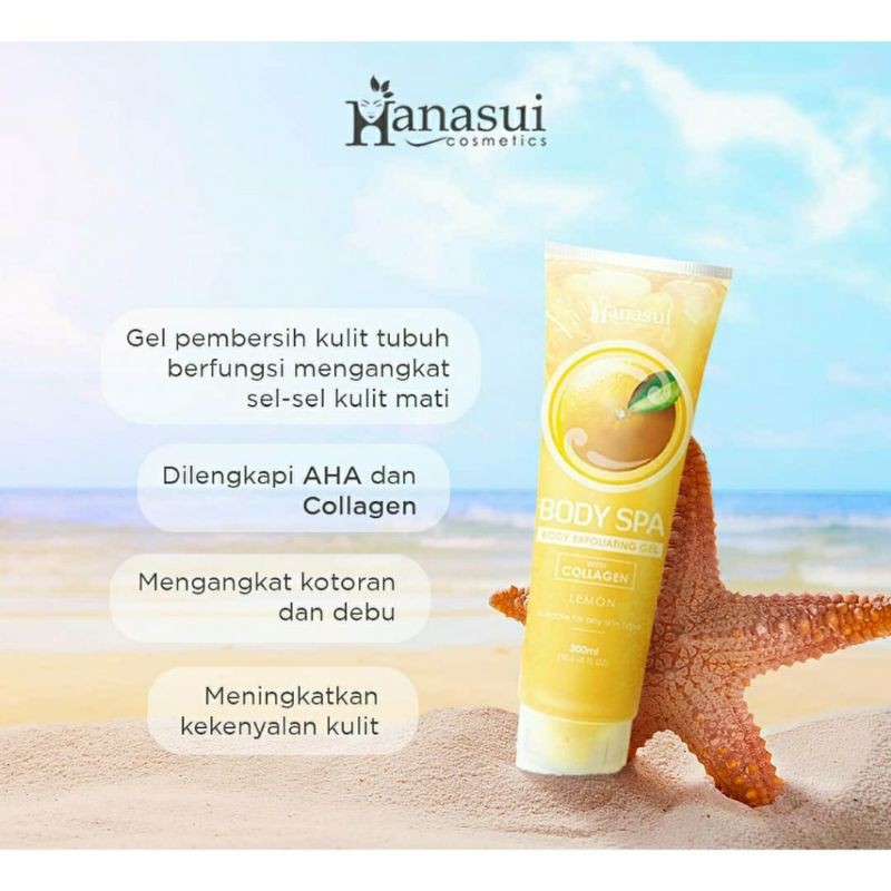 HANASUI Body Spa Exfoliating Gel With Collagen