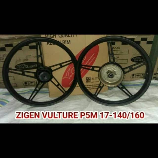 Velg Peleg Rossi Motor Zigen Vulture Standart Ori Yamaha MX Vega Fiz R Jupiter