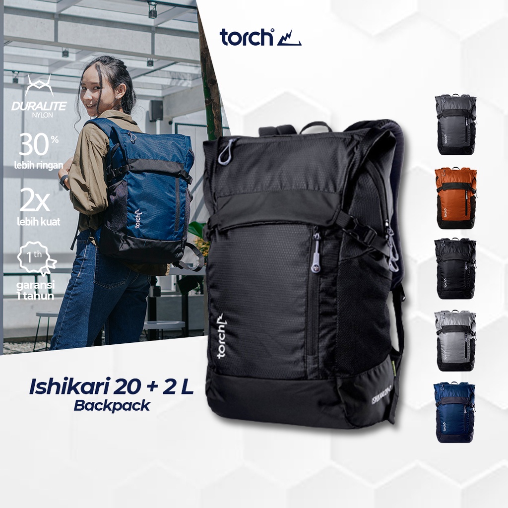 TORCH Depok Tas Ransel Ishikari 20+2L