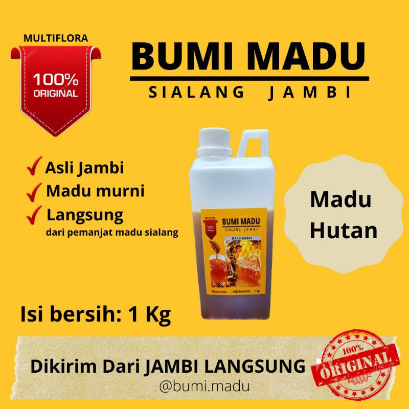 

MADU HUTAN SIALANG JAMBI | MADU MURNI MADU ASLI | 1 KG