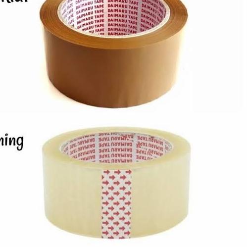 

♣ Lakban Coklat Dan Bening Daimaru ➫