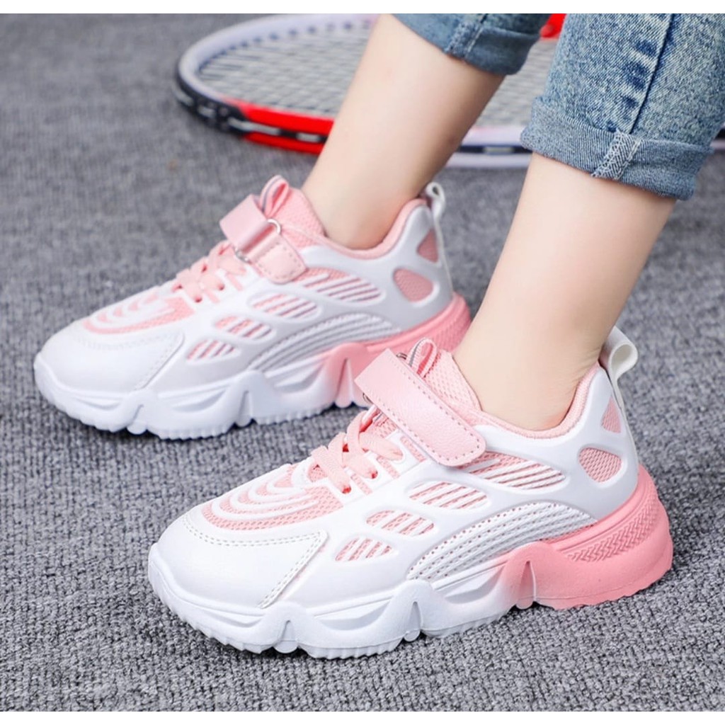 Sepatu Sneakers Anak Loli Velcro FS277