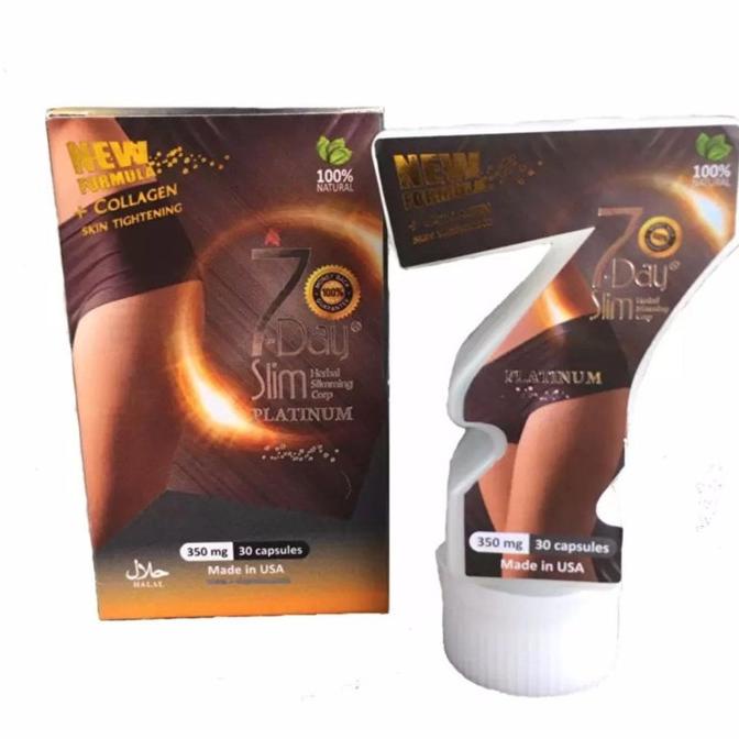 7 Day Slim Platinum Original | 7-Day | 7 Days Pelangsing