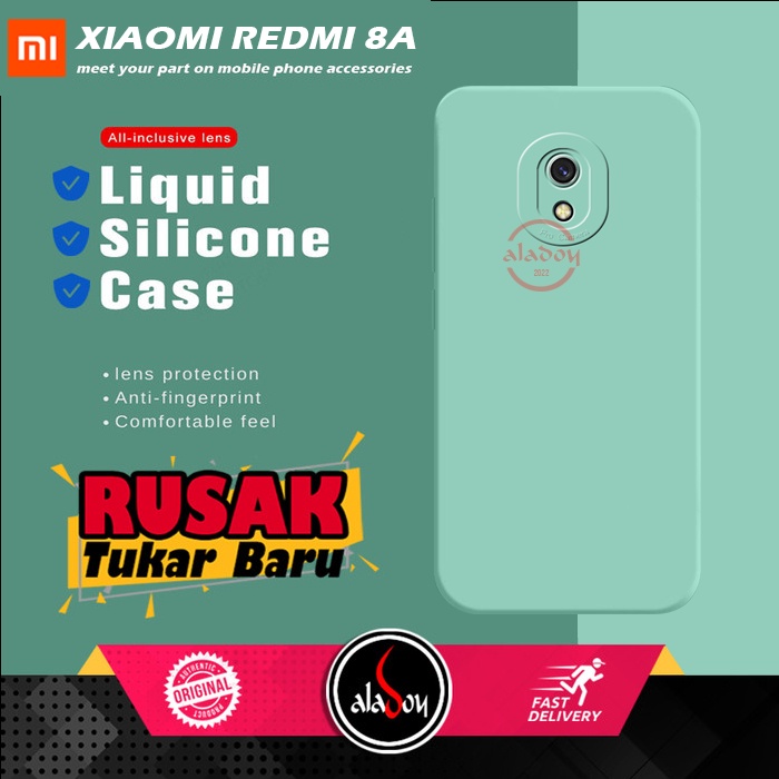 Case Xiaomi Redmi 8A Soft Case Liquid Silicone Pro Camera Premium Casing