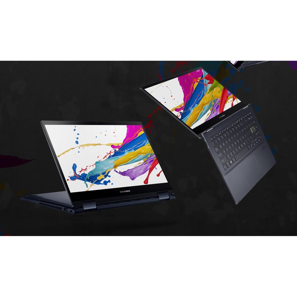 Laptop Asus Vivobook FLIP 2in1 Touch TM420UA Ryzen 7 5700U 16GB 1TB SSD 14.0&quot;FHD IPS W11