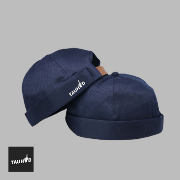 FED Miki Hat Ana Muslim Kotak Peci Mikihat Tauhid Topi Brimless Premium