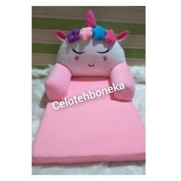 sofa anak / sofa lipat anak / sofa anak little pony / sofa karakter / sofa / sofa custom / unicorn