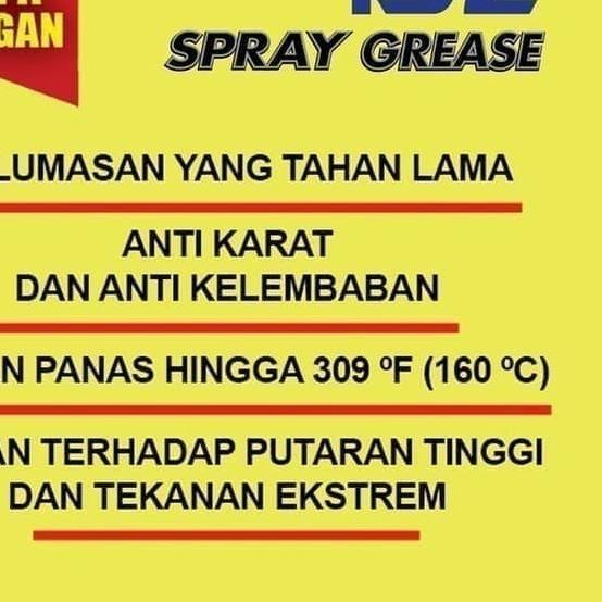 SPRAY GREASE PUFF DINO 192 PELUMAS GEMUK