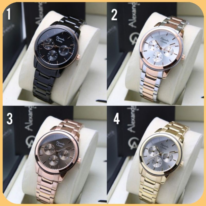 Jam Tangan Wanita Alexandre Christie 2965 AC 2965 AC2965 ORI