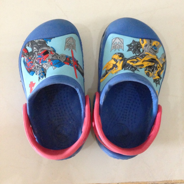 Preloved Sandal Crocs Transformers