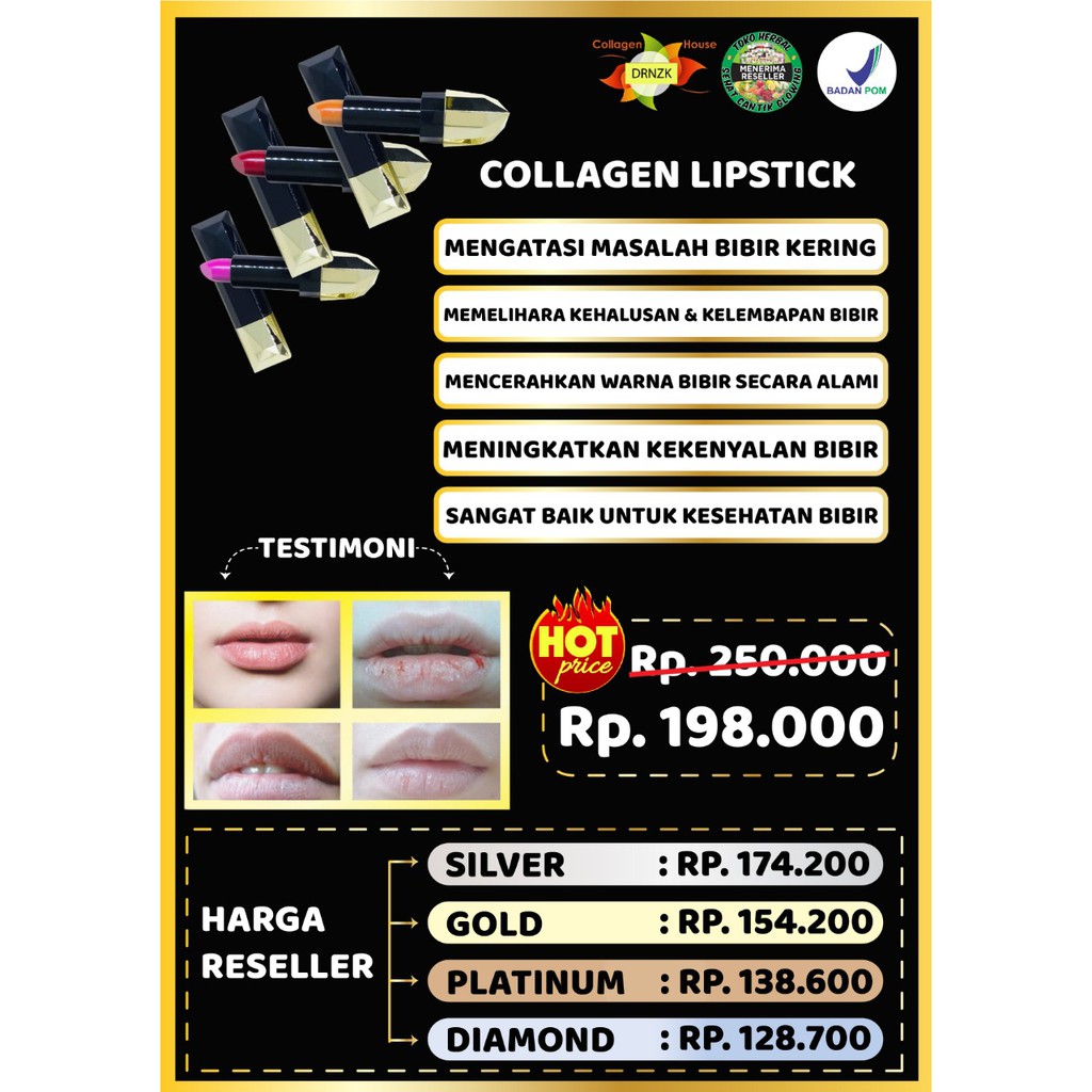 COLLAGEN LIPSTIK DR.NZK