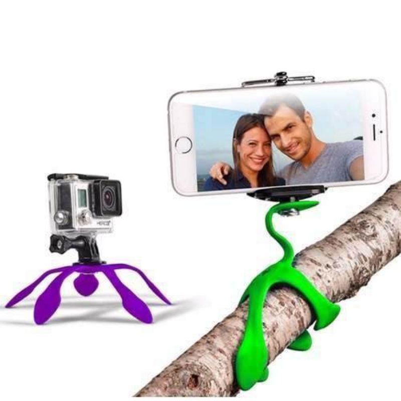 Tripod Flexiblel Gekko / Gekko Holder Smartphone Multifungsi