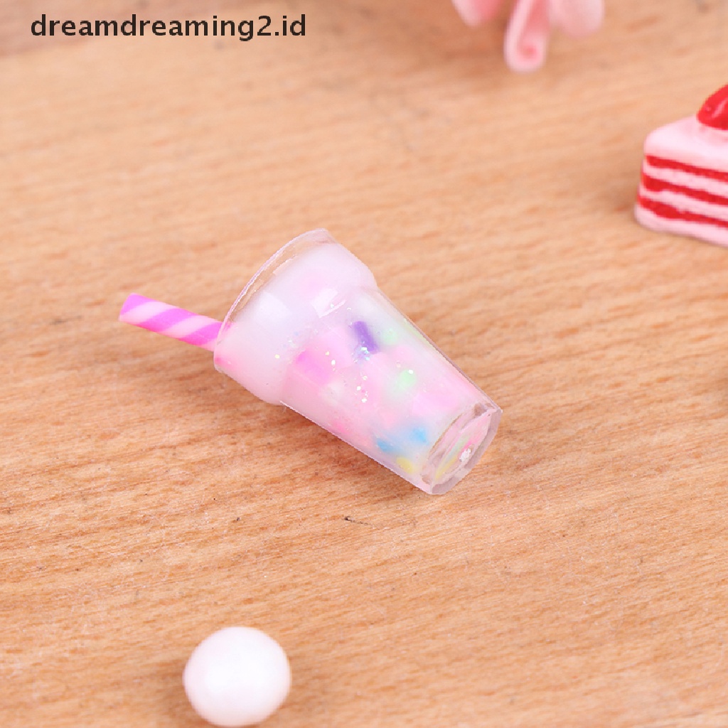 (LIKE) 5pcs Miniatur Botol Krim Skala 1: 12 Untuk Dekorasi Rumah Boneka