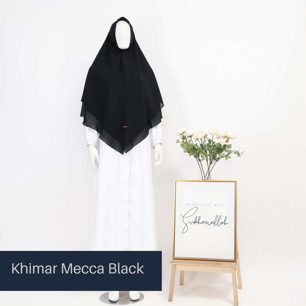 Jilbab Hijab Khimar Instan Mecca