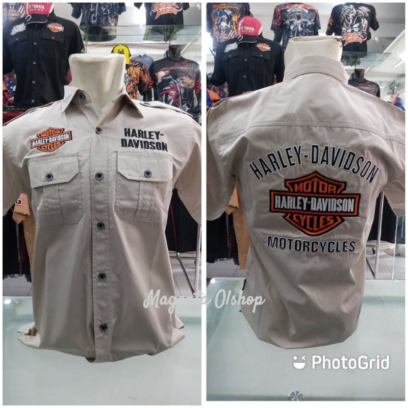 KEMEJA PRIA HARLEY DAVIDSON BARSHIELD