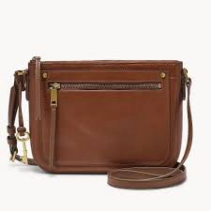 Farrah crossbody medium brown