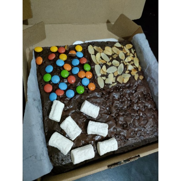 

Brownies fudgy