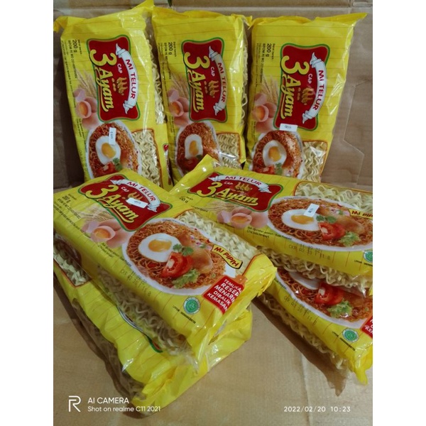 

mie telur 3 ayam