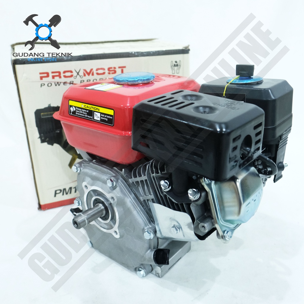 Engine PROMOST PM160 5.5 Hp / Mesin Penggerak 4 Tak 5.5Hp - Engine Gasoline Bensin PROMOST PM 160