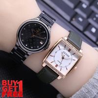JAM TANGAN CEWEK VI-LV RANTAI FREE GS KULIT,JAM TANGAN GROSIR