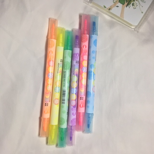 

HIGHLIGHTER 2 IN 1 ( WARNA NEON)