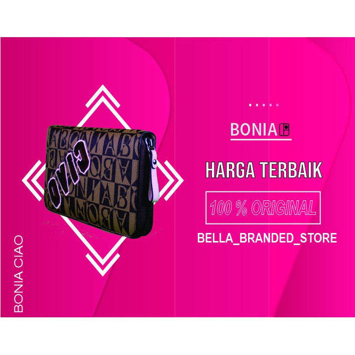 SLING BAG BONIA MONOGRAM CIAO BORDIDR TAS WANITA MODEREN TAS ORIGINAL TERBARU HARGA TERMURAH