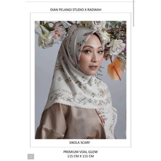 READY LAGOSI SCARF Radwah X Dian pelangi