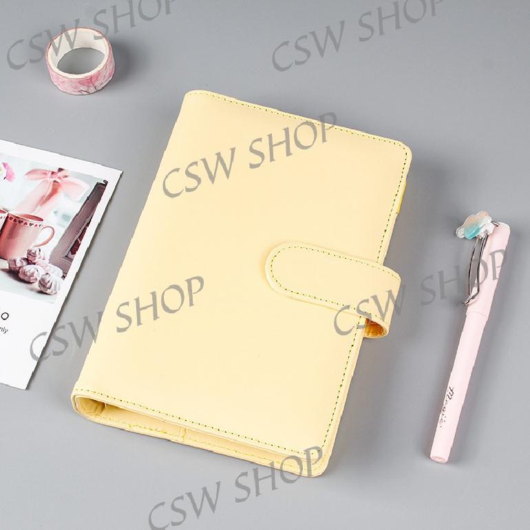 

Product Terkece // PnG Macaron PU Leather Notebook Binder A5 Album Binder 6 Lubang //Asli@diskon