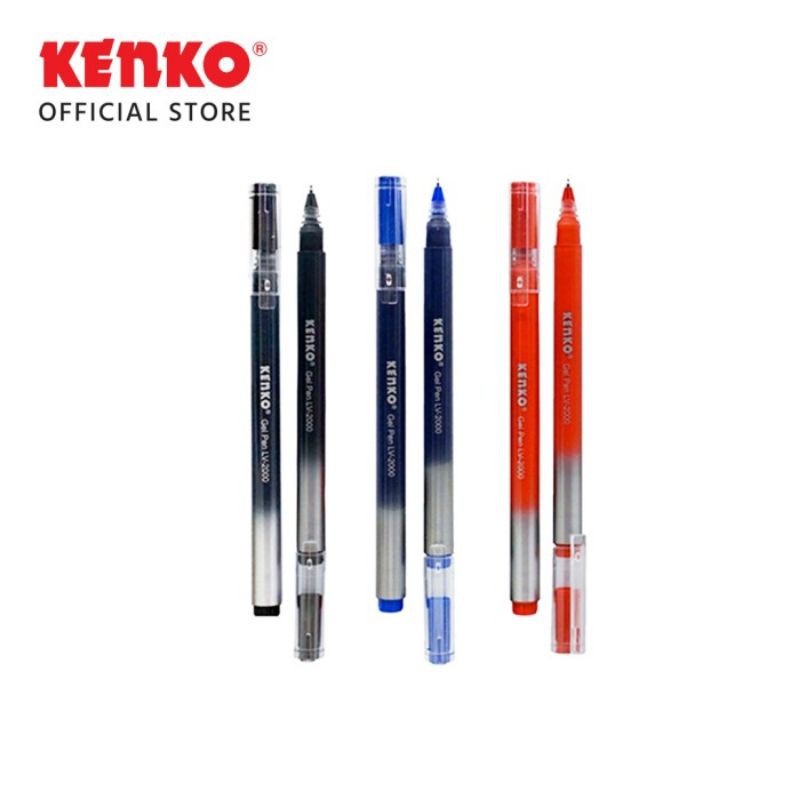 

Pulpen KENKO Gel Pen LV 2000 per PCS