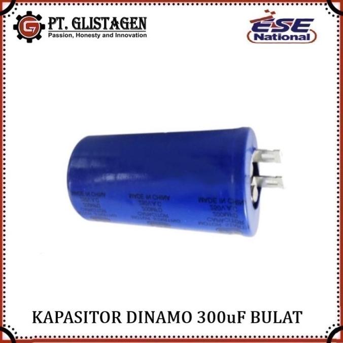 Kapasitor Bulat Dinamo 300uf National ESE Capasitor Starting 300MF free ongkir
