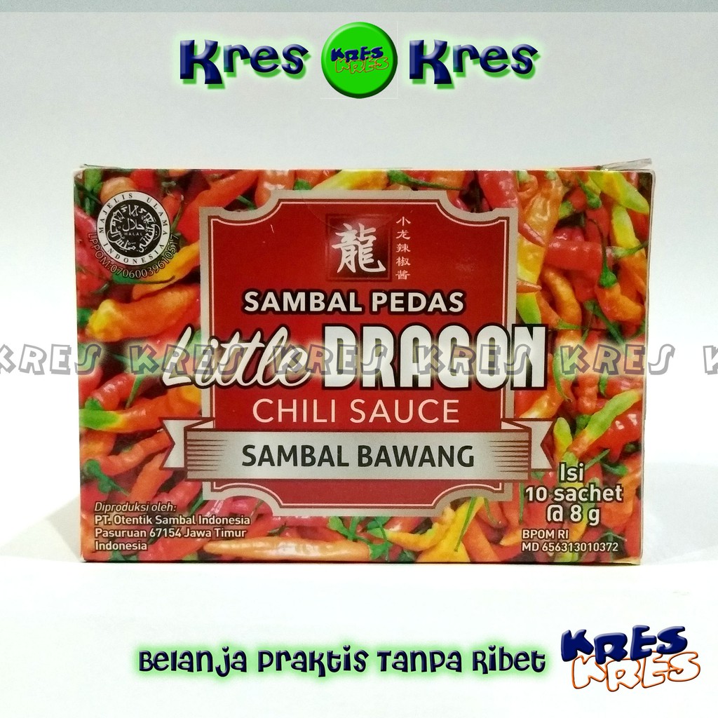 

Little Dragon Sambal BAWANG Chilli Sauce Sachet