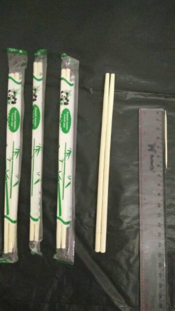 Sumpit Bambu SUKAWA Sumpit + Tusuk gigi Sumpit Bakmi 50 pasang bamboo panda Steril Higenies