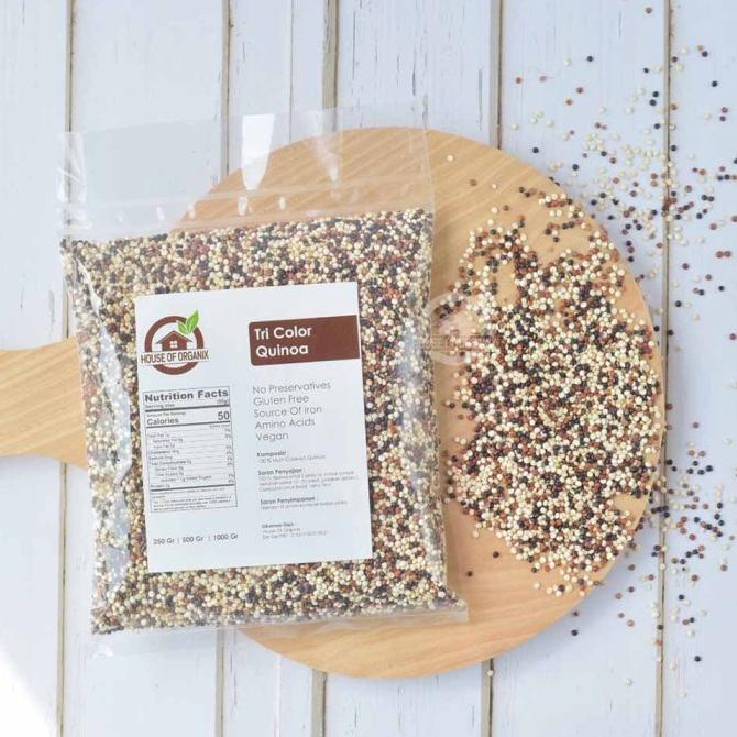 

Harap Baca Deskripsi Sebelum Order Organic Tri Color Quinoa - 1 Kg