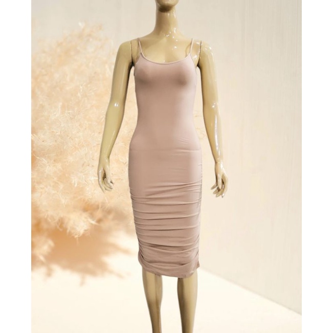 DRESS BODYCON SERUT TALI TERMURAH