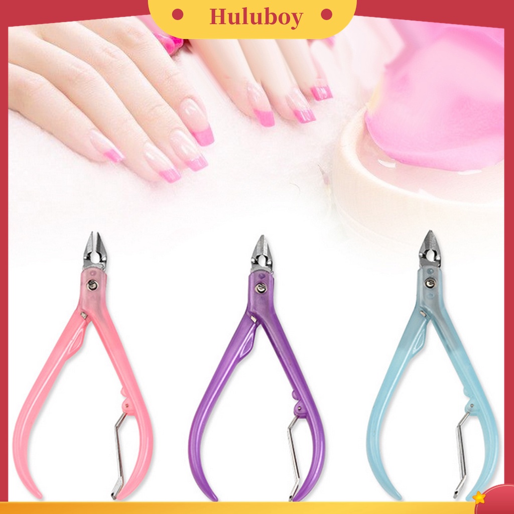 Huluboy Huluboy♡ Gunting Kuku Mini Portable Bahan Stainless Steel Untuk Rumah