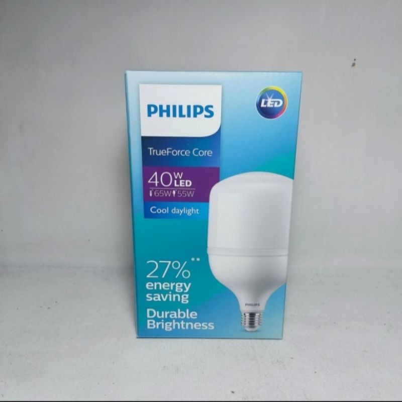 Jual Lampu Led Bulb Philips Trueforce Core 40w 40 Watt 40watt Putih Shopee Indonesia 0017