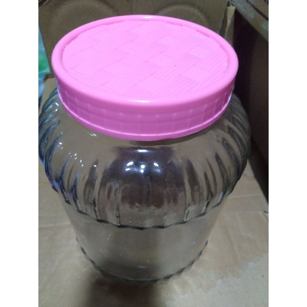 Toples Kaca Es Campur / Toples Serbaguna Tutup Putar Plastik