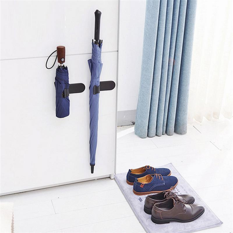 [New Home Portable Self Adhesive Umbrella Fixing Rack ][Car Umbrella Storage Adhesive Umbrella Hooks][ Car Seat  Fastener Racks][Umbrella  Wall Mounted Nail-Free Space Saving Storage Rack Drain]