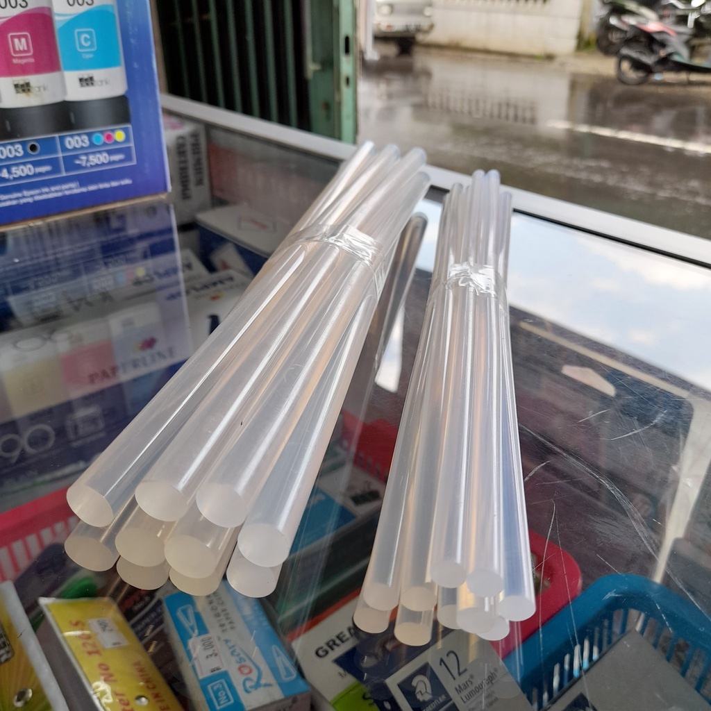 

Isi Refill Lem Tembak / Lem Bakar / Stick Glue Gun Putih Bening