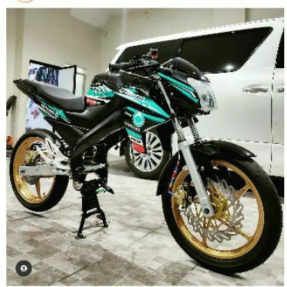 (BISA COD) Striping New Vixion Petronas Lis Stiker Yamaha Vixion New PETRONAS Striping New Vixion Li