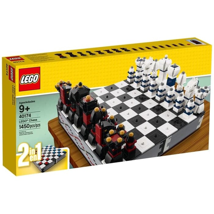 LEGO # 40174 Classic Ideas Brick and More Chess Board Papan Catur