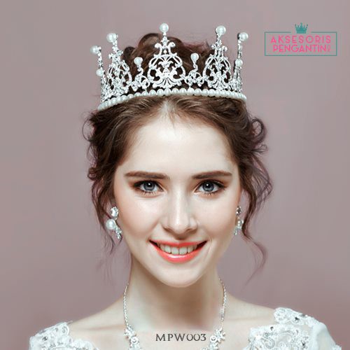 [STOK TERBATAS] CROWN WEDDING MAHKOTA PENGANTIN AKSESORIS WANITA MPW003