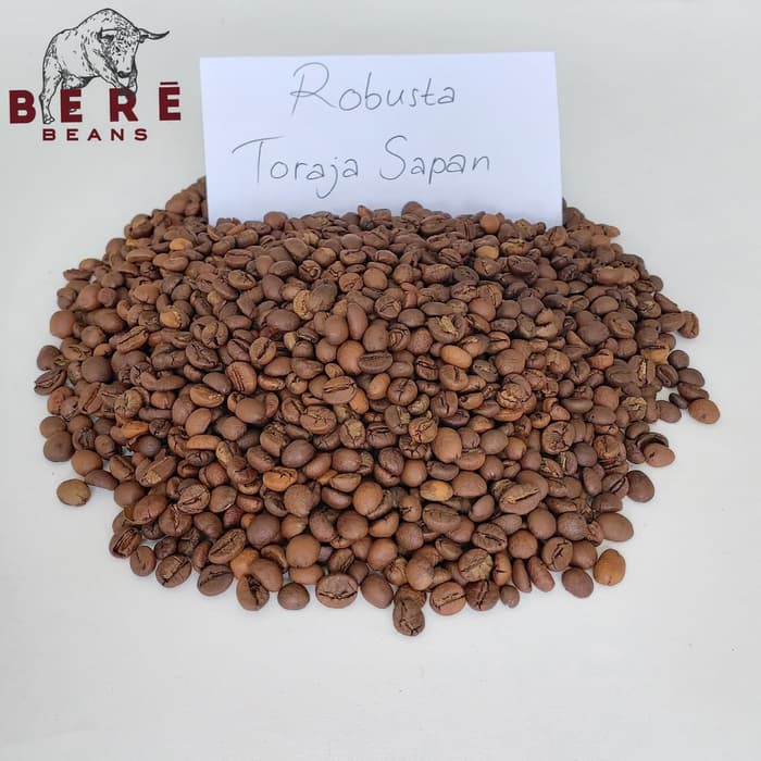 Kopi Robusta Toraja Sapan 1KG 1 KILO Giling Biji Coffee Bean Beans KG