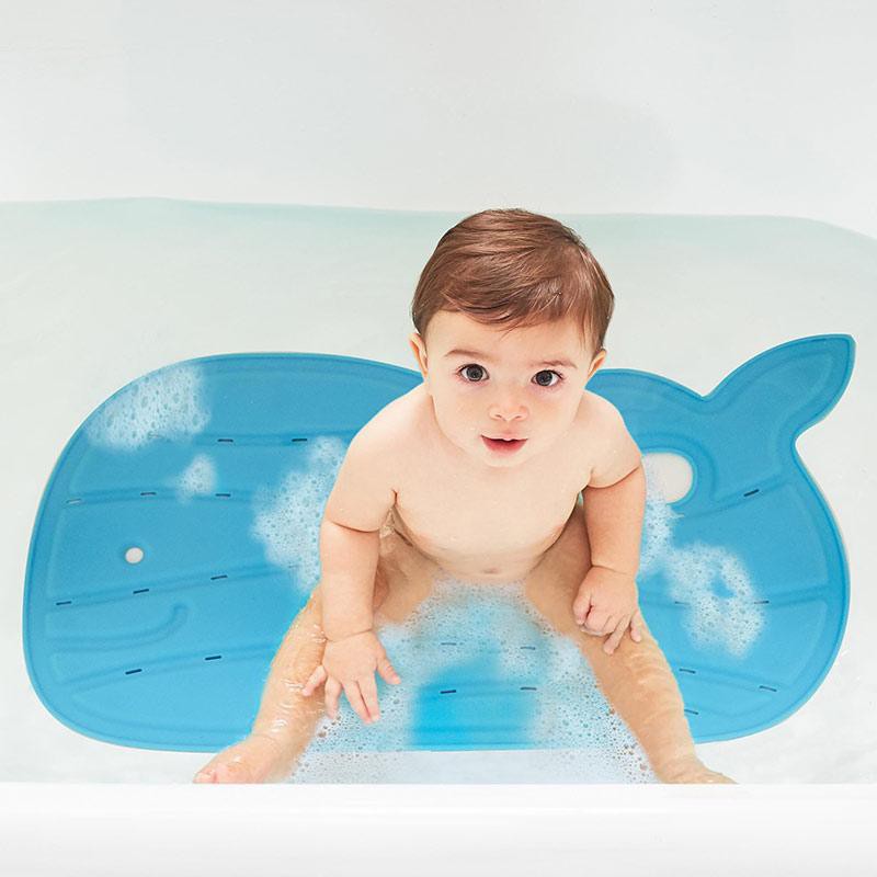 Skip hop Moby New Bath Mat - Blue - Keset Mandi Bayi 235650