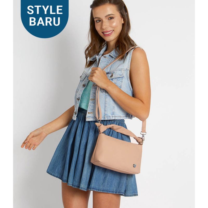 TAS KADEROTTA PINK By BRUNBRUN PARIS SELEMPANG & BAHU WANITA