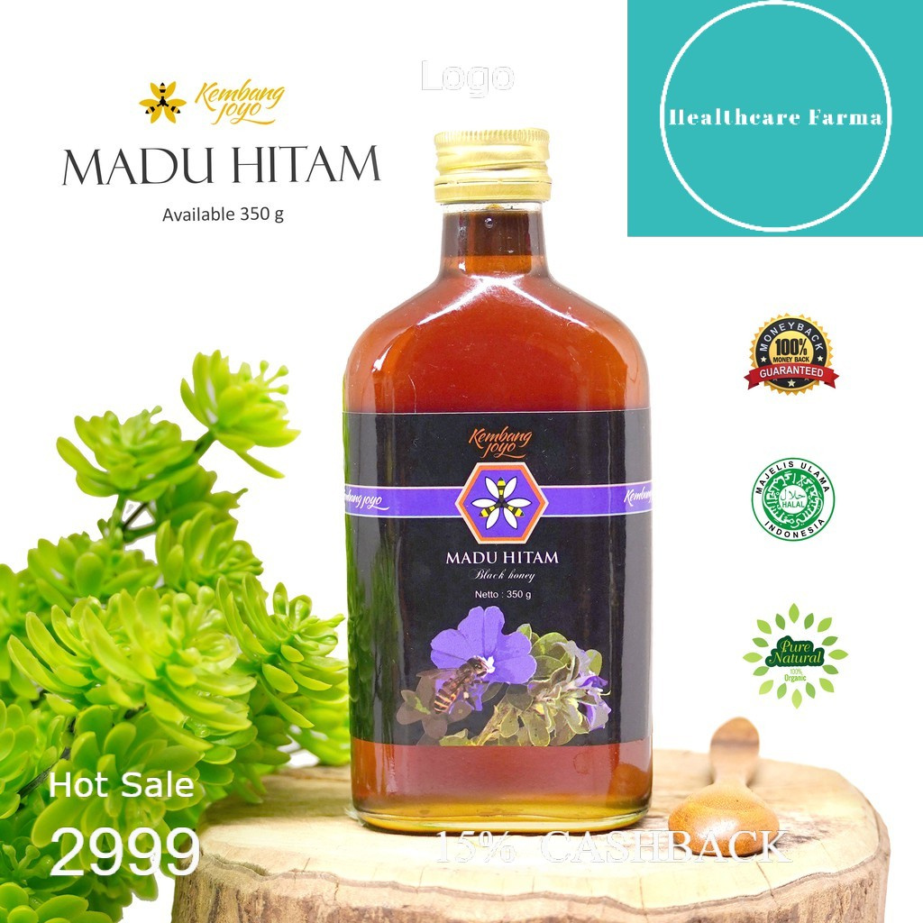 

Madu Kembang Joyo Madu hitam 350 gram